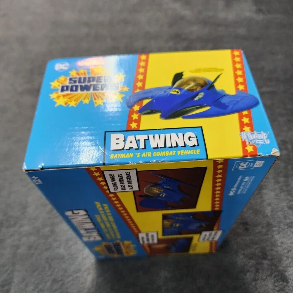 NEW DC Collectibles Super Powers Wave 1 Vehicles Batwing Action Figure Mcfarlane